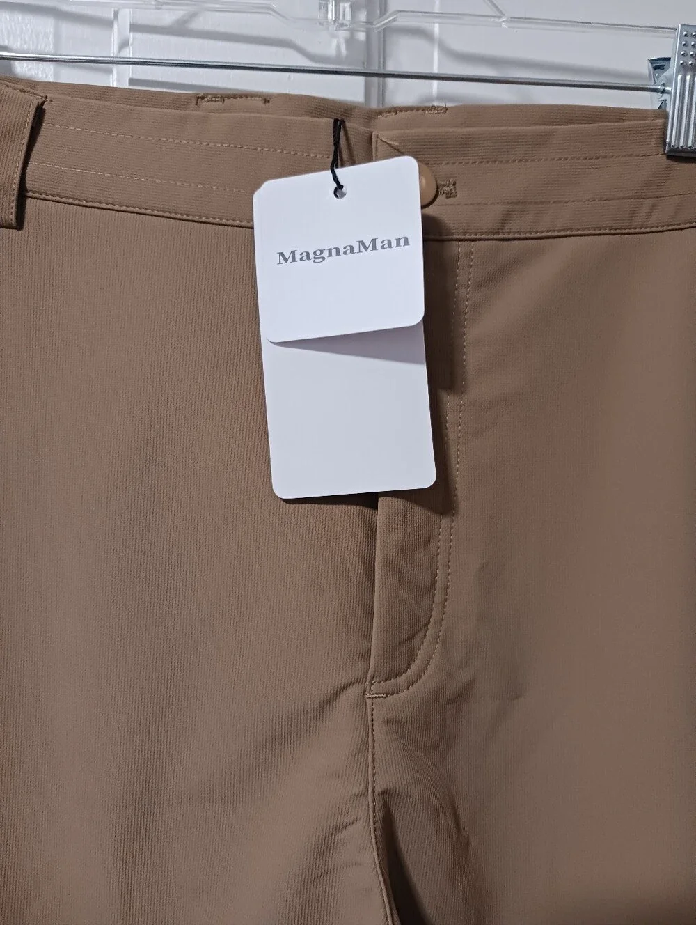 MagnaMan Men's Tactical Ripstop Cargo Pants Sz 2XL Drk Khaki Yellow NWT